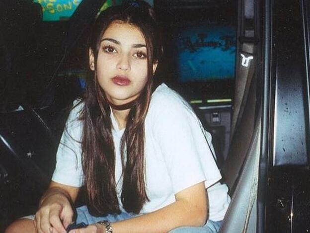 Kim Kardashian estaba irreconocible en su adolescencia en los 90