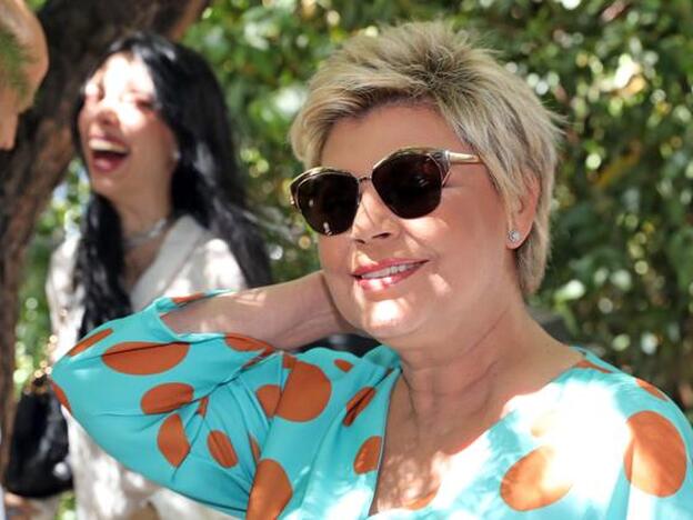 Terelu Campos, así de sexy en bañador luciendo tipazo en la playa