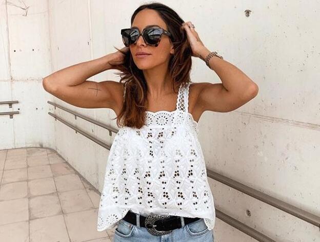 Rocío Osorno ha encontrado la versión veraniega de los jeans más buscados de Zara