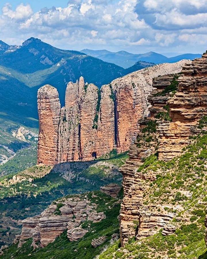 Mirador de los Buitres en Sarsamarcuello (Huesca)