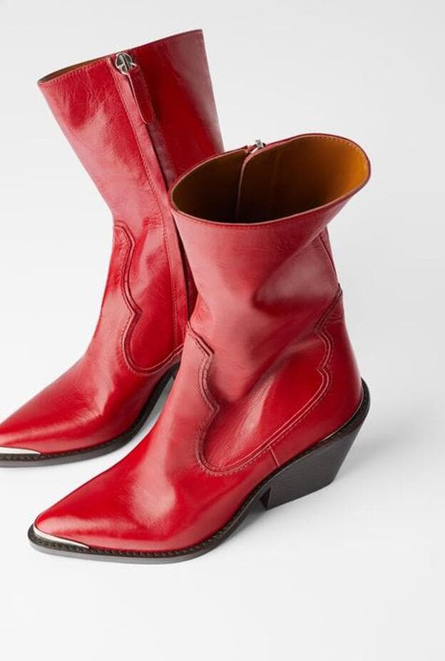 María Fernández-Rubíes ha hecho con los botines rojos de Zara que van a arrasar en otoño | Mujer Hoy