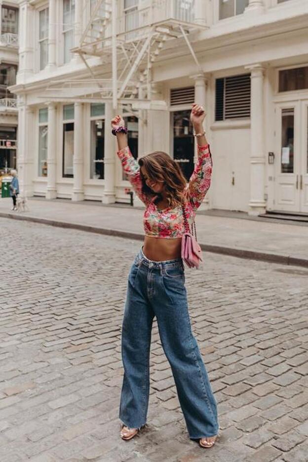 Vuelve nuestra obsesión por los vaqueros virales de Zara (y Collage Vintage tiene la culpa)