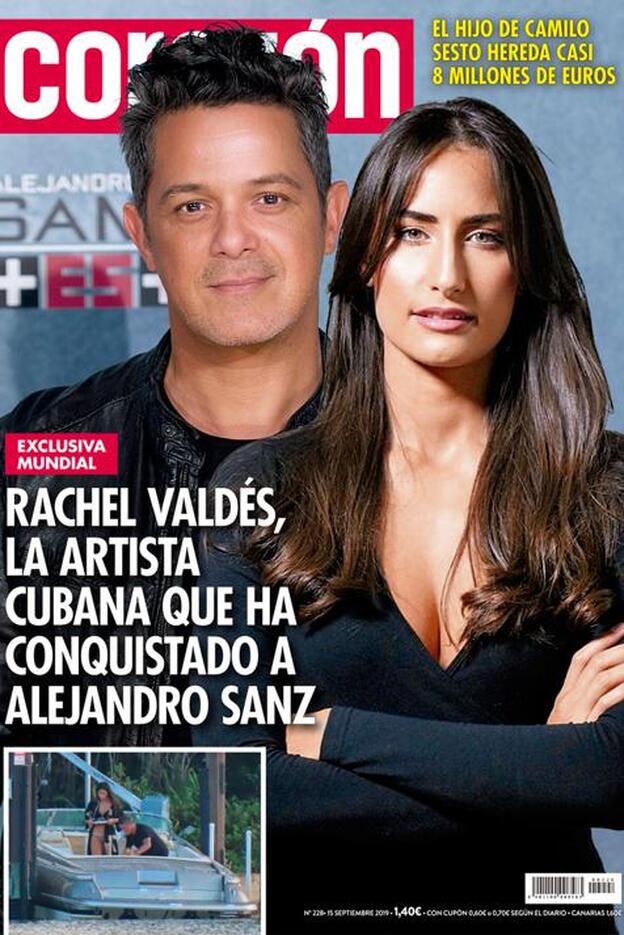 EXCLUSIVA: Las esperadas fotos de Alejandro Sanz y su nueva novia, portada de 'Corazón'