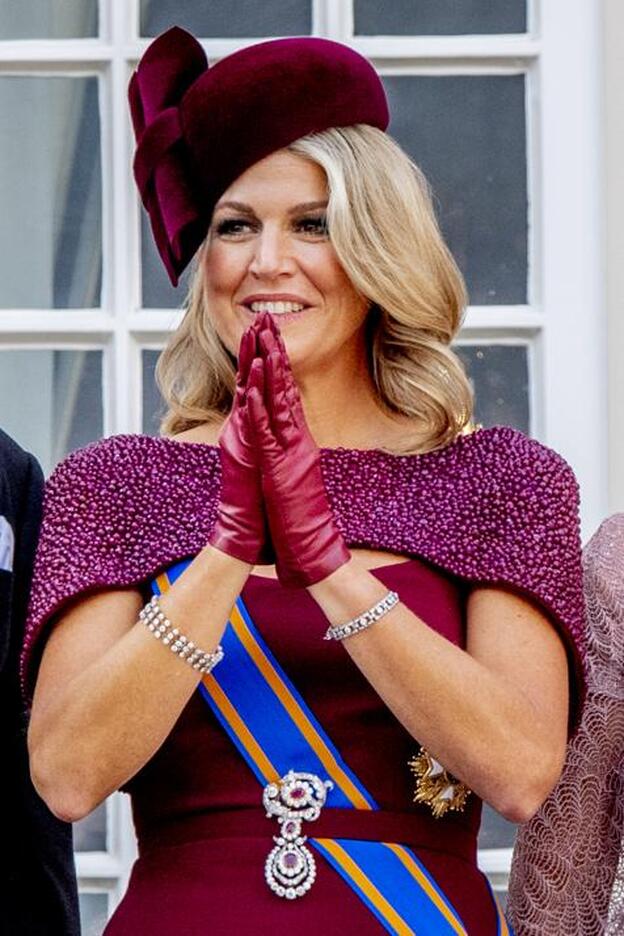 Máxima de Holanda brilla con su vestido más original en el Día del Rey