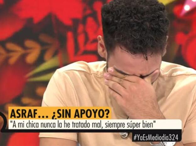 Asraf Beno rompe a llorar tras las duras acusaciones de Isabel Pantoja