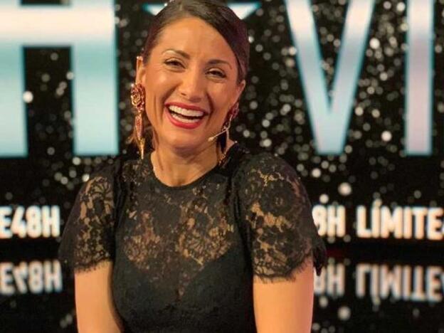 Nagore Robles consigue un look de invitada de inspiración flamenca con un vestido de Zara
