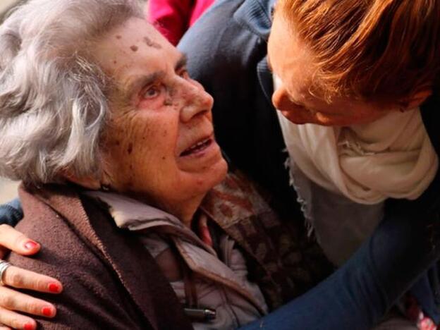 María Castro, destrozada por la muerte de su abuela