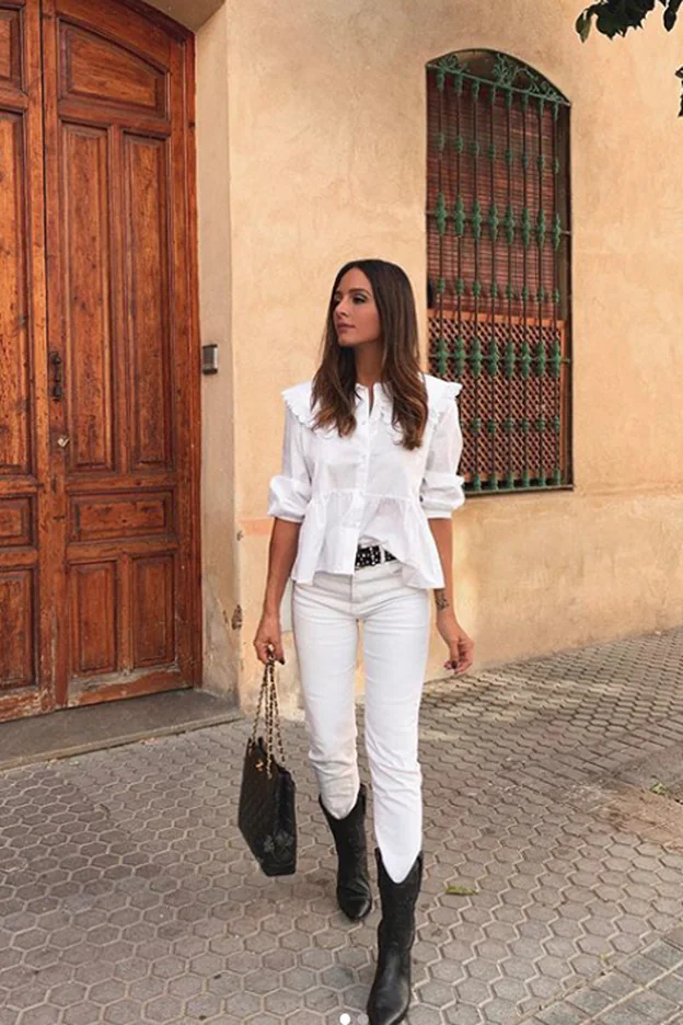 Inmunizar presentar justa Rocío Osorno tiene la combinación de blanco y negro de Zara que no falla  jamás | Mujer Hoy