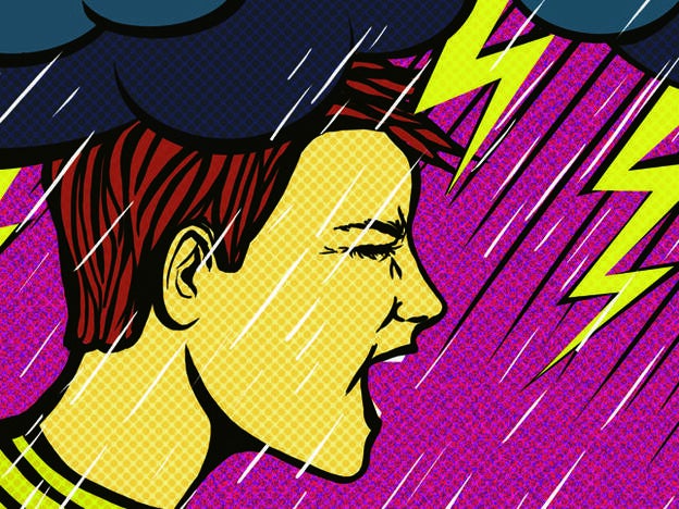 Tormenta pasajera, por Care Santos