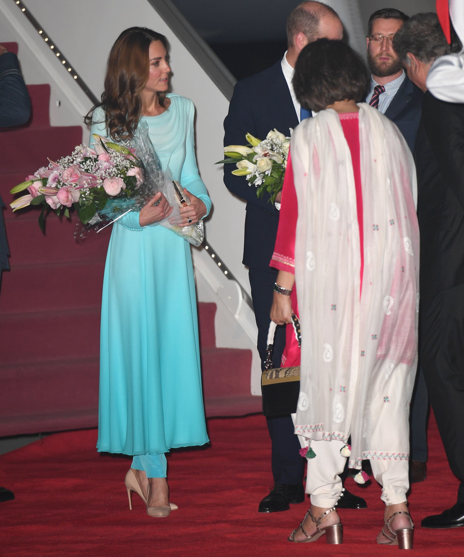 Los looks de Kate Middleton en Pakistán