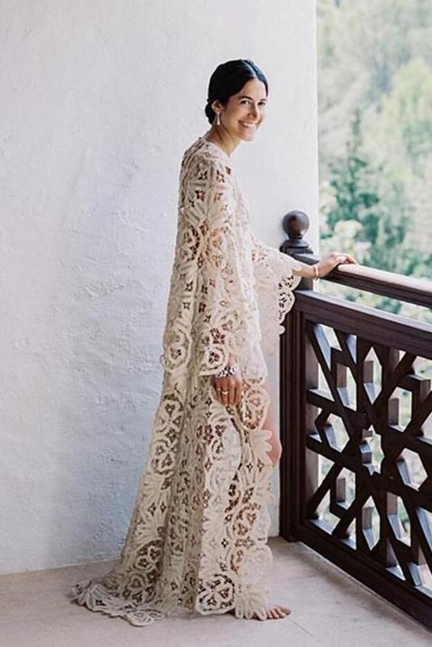 El vestido de novia más bonito de Instagram va a cambiar tu idea sobre los looks de boda