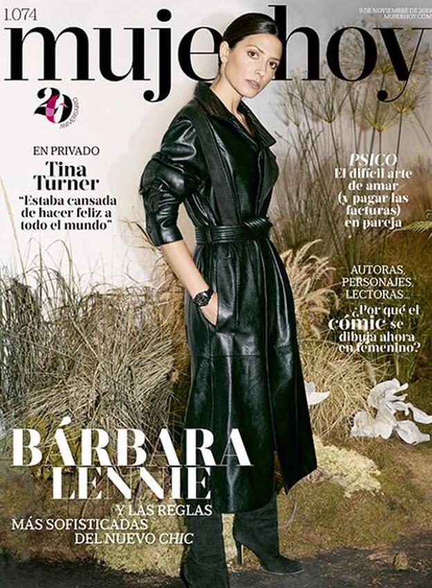 Bárbara Lennie, más sofisticada que nunca en la portada de Mujerhoy