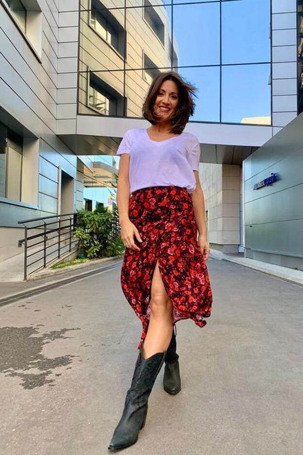 El look más sencillo de Nagore Robles que le hace parecer más joven