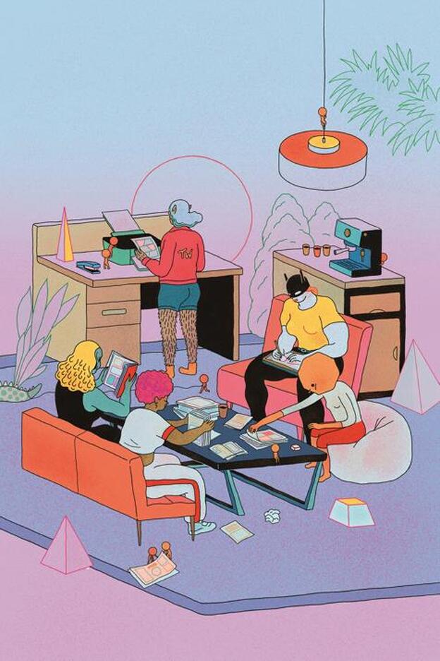 Con más autoras de cómic si hay color