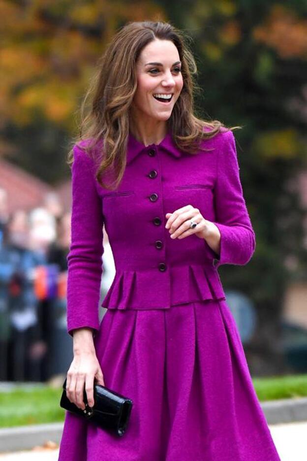 El morado es el color favorito de las royals