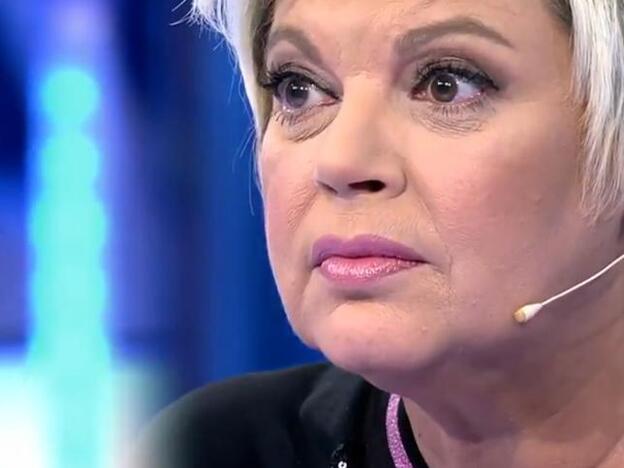 Terelu Campos rompe a llorar al ver a su hija en un plató de televisión