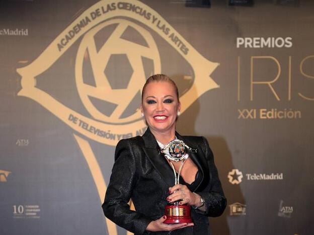 Belén Esteban y su discurso más reivindicativo en los Premios Iris en defensa de 'Sálvame'