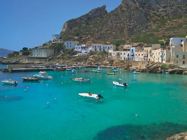 Islas Egadas, en Sicilia.