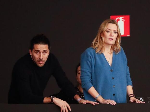 Marta Ortega presume de tripita de embarazada en la Madrid Horse Week