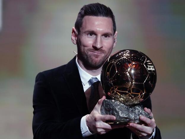El emotivo mensaje de Leo Messi al recoger su sexto Balón de Oro