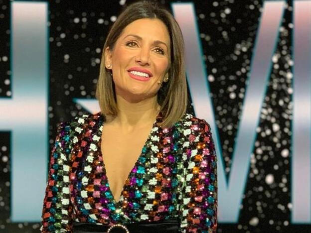 Nagore Robles, lentejuelas y terciopelo en el vestido de Nochevieja perfecto