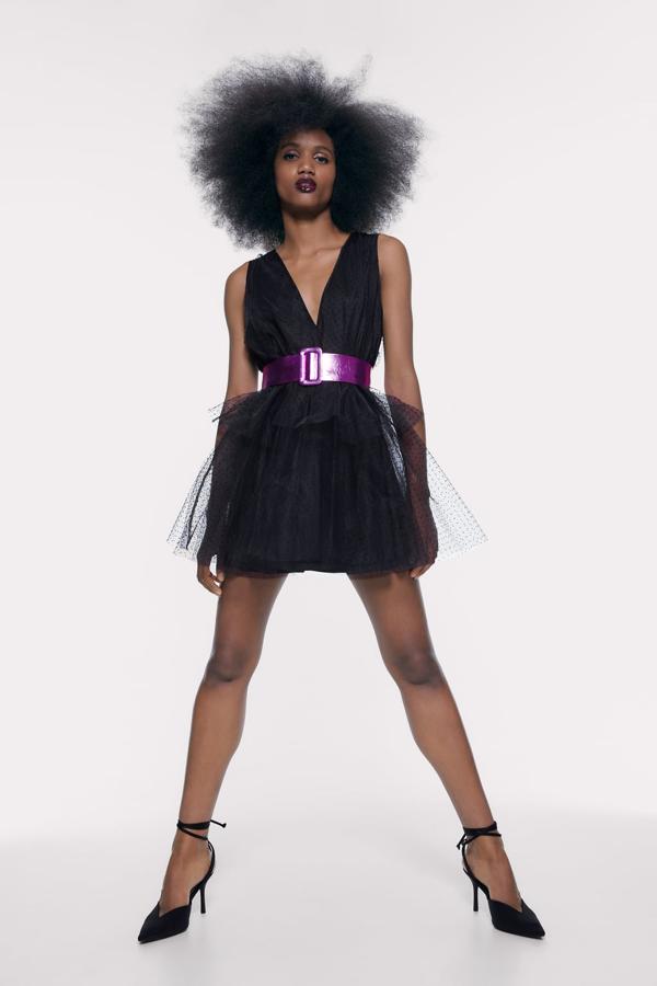 Vestidos sin lentejuelas para un look de Nochevieja diferente