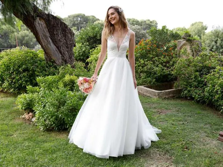 9 vestidos de novia por menos de 200 euros para la primavera 2020