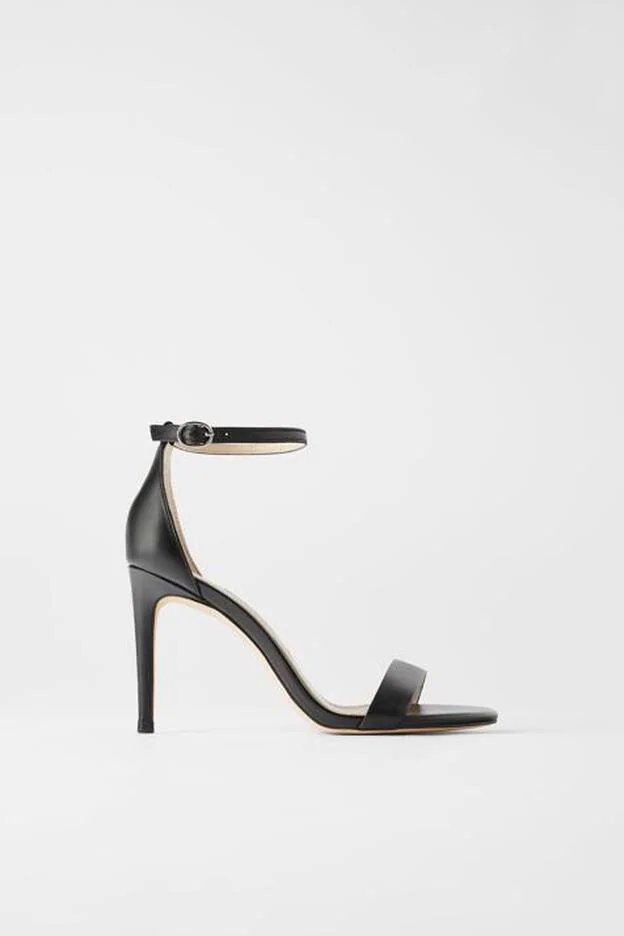 Las sandalias del modelito de Nagore, una de la smás bonitas de Zara.