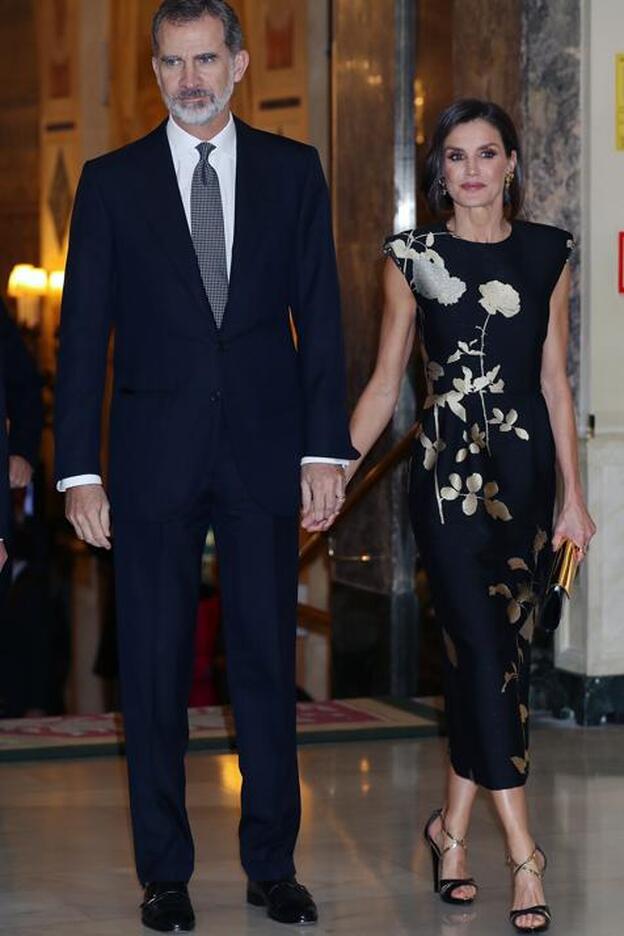 Melania Trump copia a la Reina Letizia uno de sus vestidos más bonitos del año