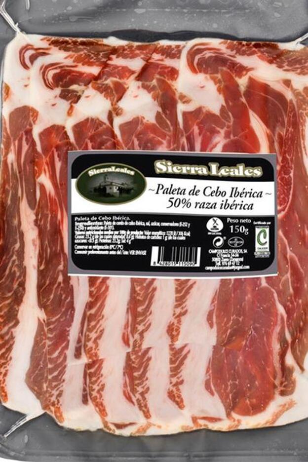 Jamón de cebo ibérico Sierra Leales