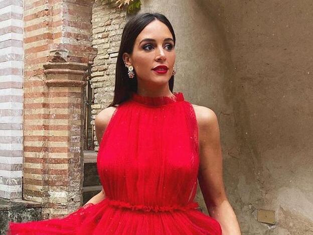 Rocío Osorno confirma que el vestido rojo es la opción perfecta para Navidad