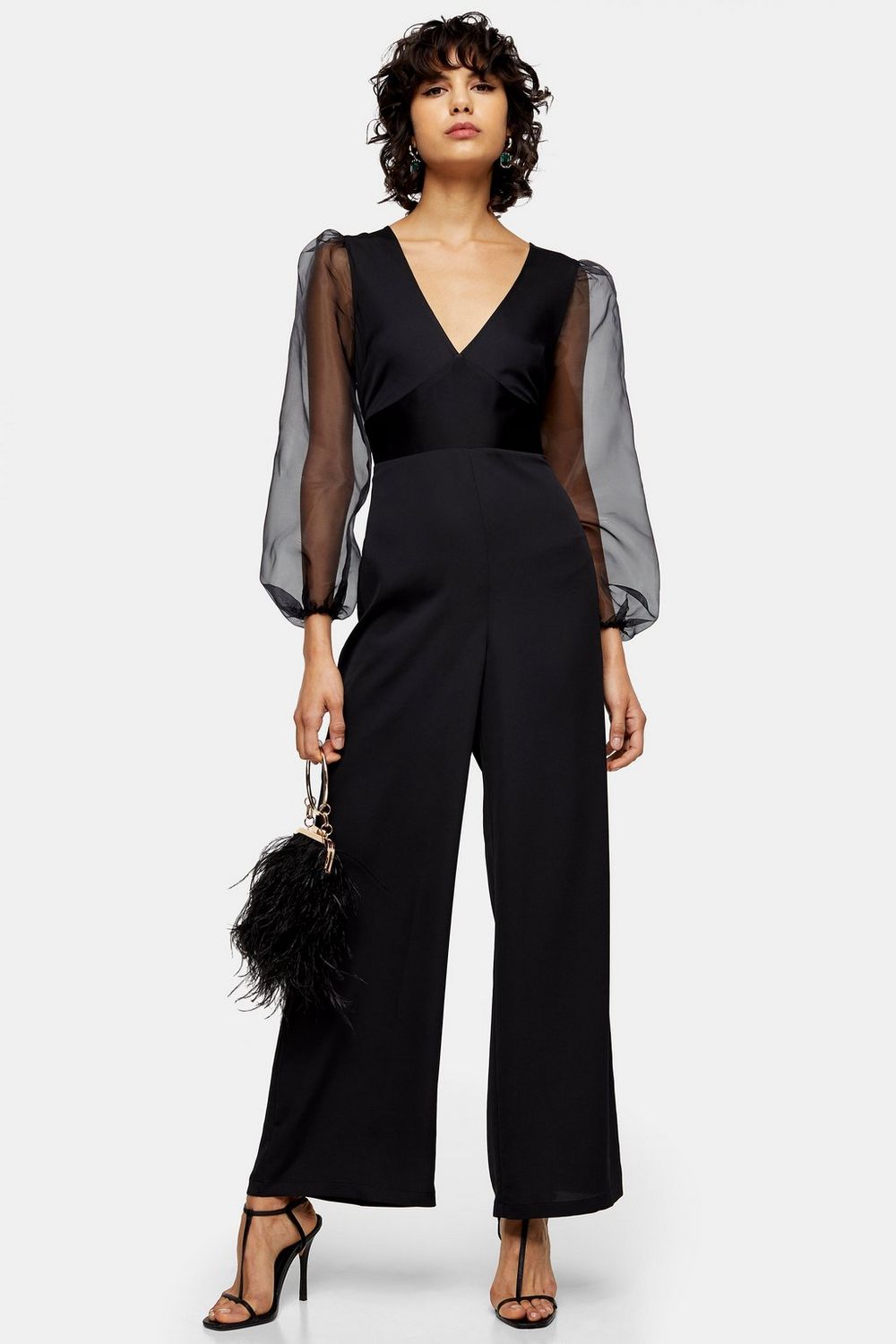 Monos largos ultra elegantes y favorecedores para olvidar el vestido esta Nochevieja