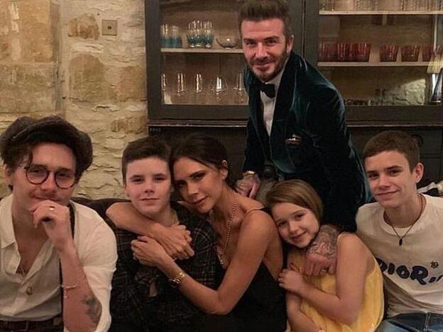 Los Beckham bautizan a sus hijos Cruz y Harper en una íntima ceremonia