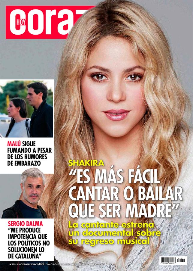 En noviembre de 2019, el momento más duro de Shakira