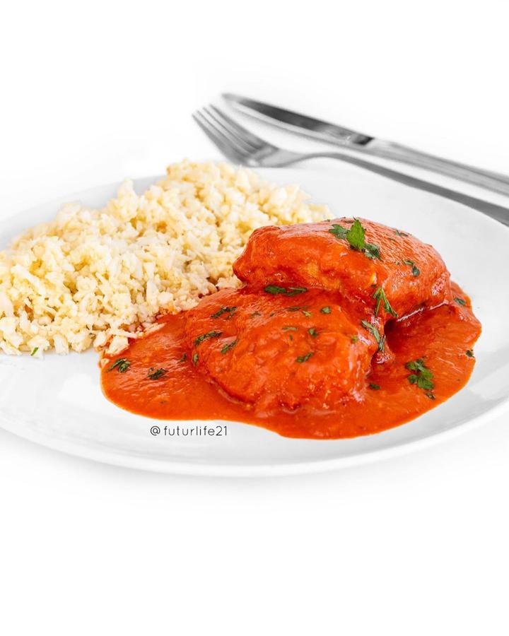 Pescado con tomate