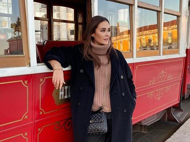 Vicky Martín Berrocal se ha hecho con el look más cómodo y calentito el invierno