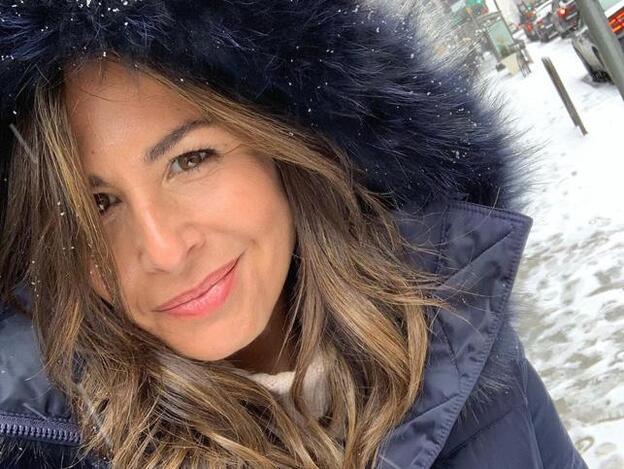 El chaleco más original y calentito lo tiene Nuria Roca