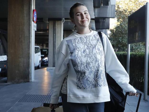 Alba Díaz deja atrás su aventura en París y vuelve a Madrid