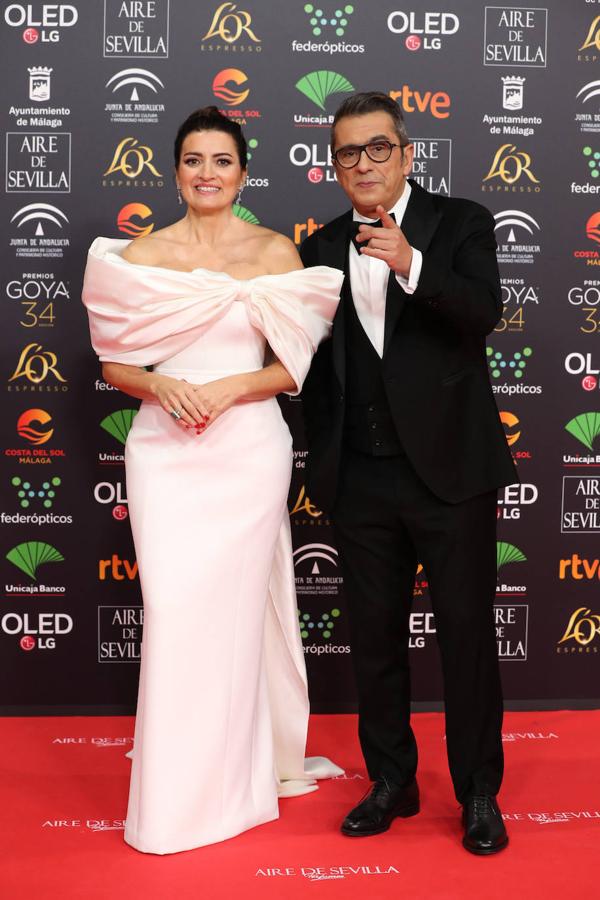 Parejas en la alfombra roja de los Premios Goya 2020: Silvia Abril y Andreu Buenafuente