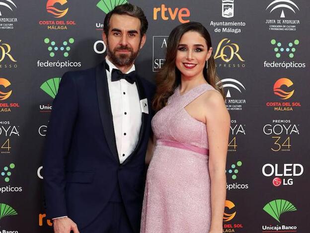 Candela Serrat presume de embarazo en la alfombra roja de los Premios Goya 2020