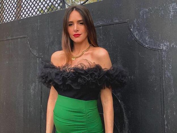 Rocío Osorno o cómo conseguir un look de invitada perfecto con un body de Zara