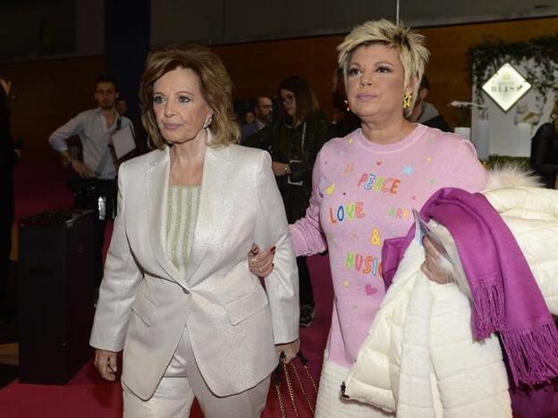 La reacción de María Teresa Campos a las fotos de Bigote Arrocet con otra mujer