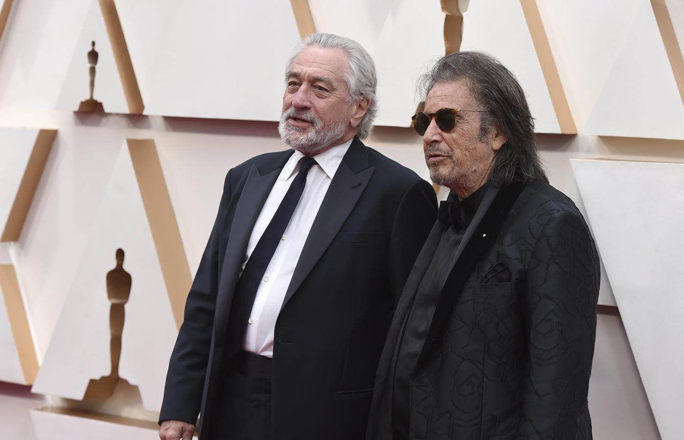 Las parejas de la alfombra roja de los Premios Oscar 2020: Robert de Niro y Al Pacino