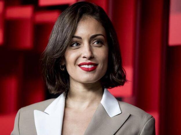 Hiba Abouk y Achraf Hakimi presentan a su hijo