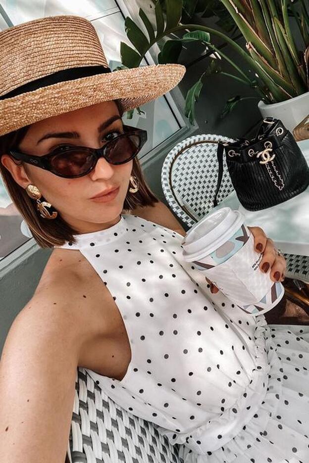 Alexandra Pereira tiene el vestido de lunares perfecto y sabemos dónde puedes comprarlo