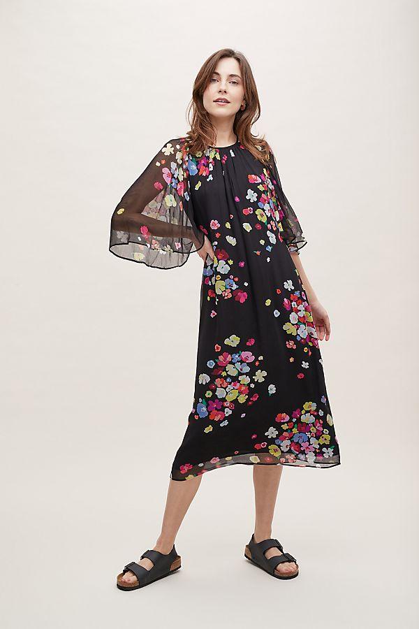 Anthropologie x Delpozo. Vestido negro