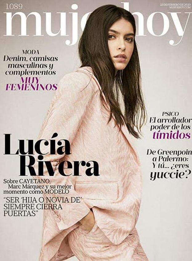 La belleza y el estilo de Lucía Rivera, nuestra portada de Mujerhoy