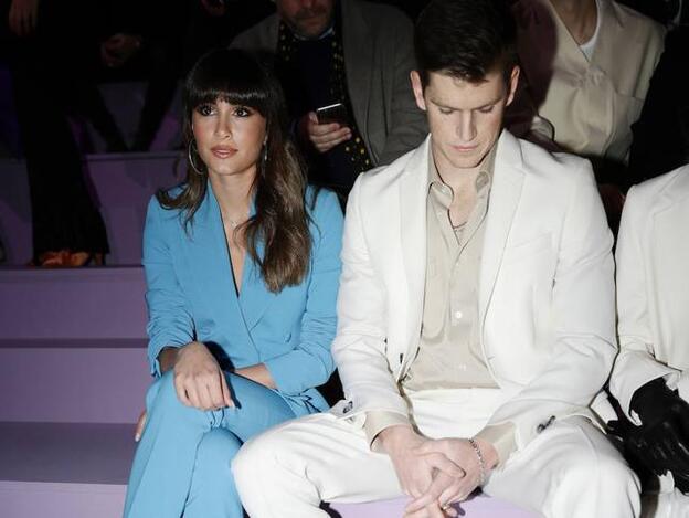 Aitana Ocaña y Miguel Bernardeau posan juntos por primera vez