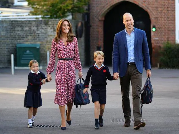 Los duques de Cambridge, Guillermo de Inglaterra y Kate Middleton, preocupados por la llegada del coronavirus al colegio de sus hijos./GTRES
