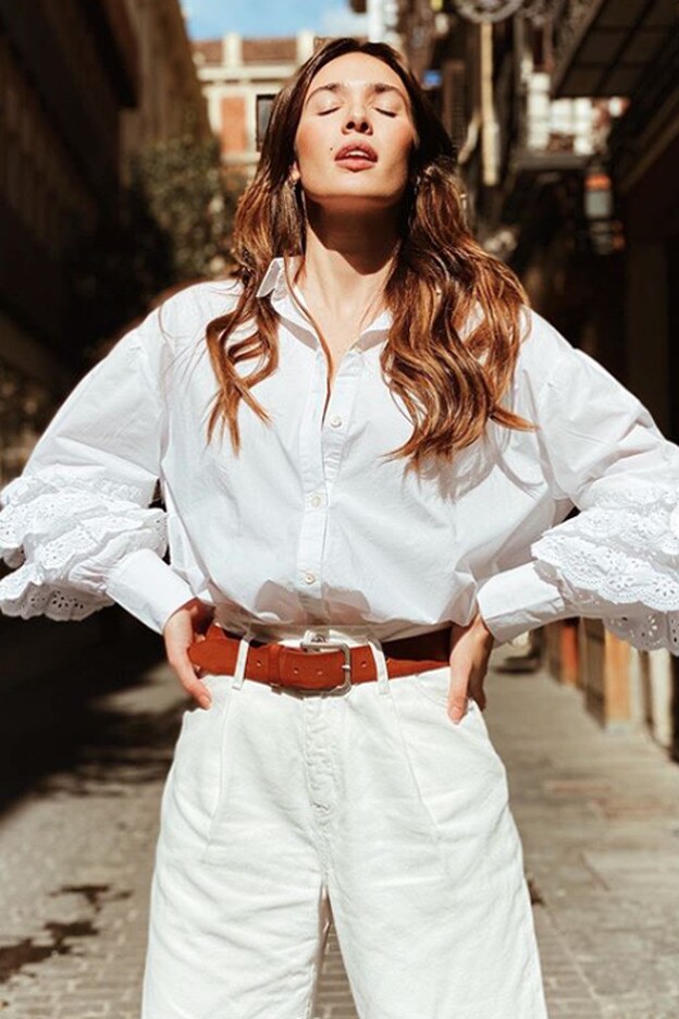 Ana Moya lleva la única blanca de Zara que necesitas esta primavera Mujer Hoy